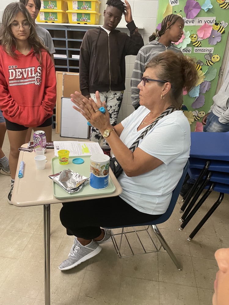 KSE Camp Accelerate students explore chemical and physical changes St