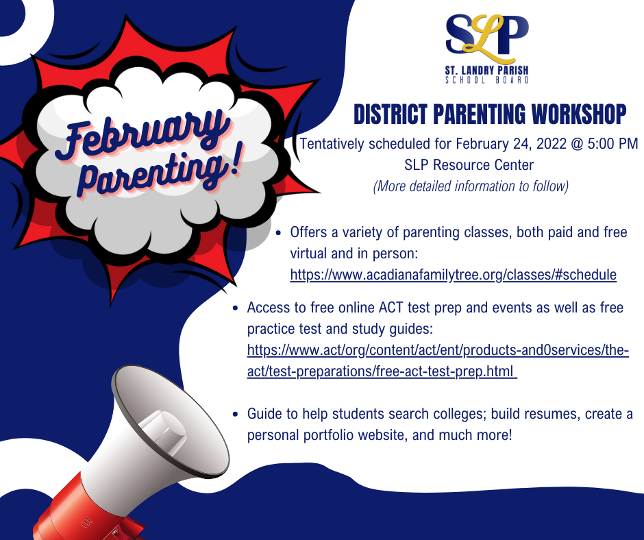 District Parenting St. Landry Parish School Board