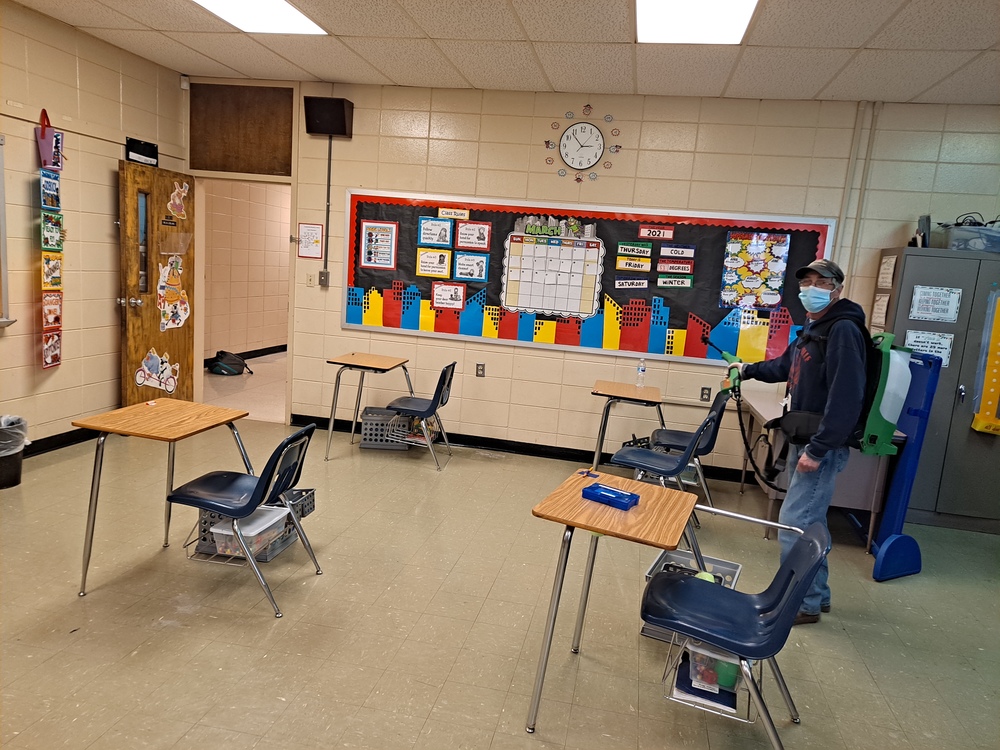 Friday Cleanup Arnaudville Middle School