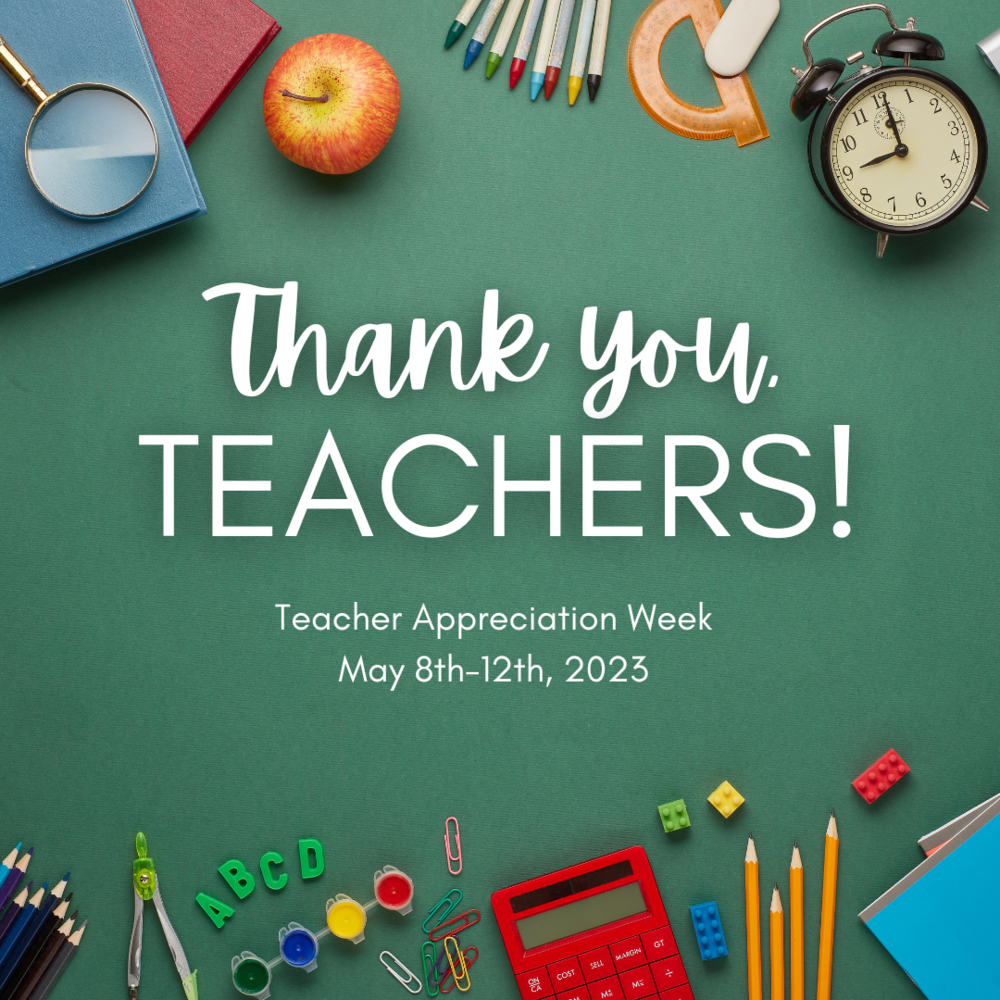 Celebrating Teacher Appreciation Week May 8th-12 | Park Vista ...