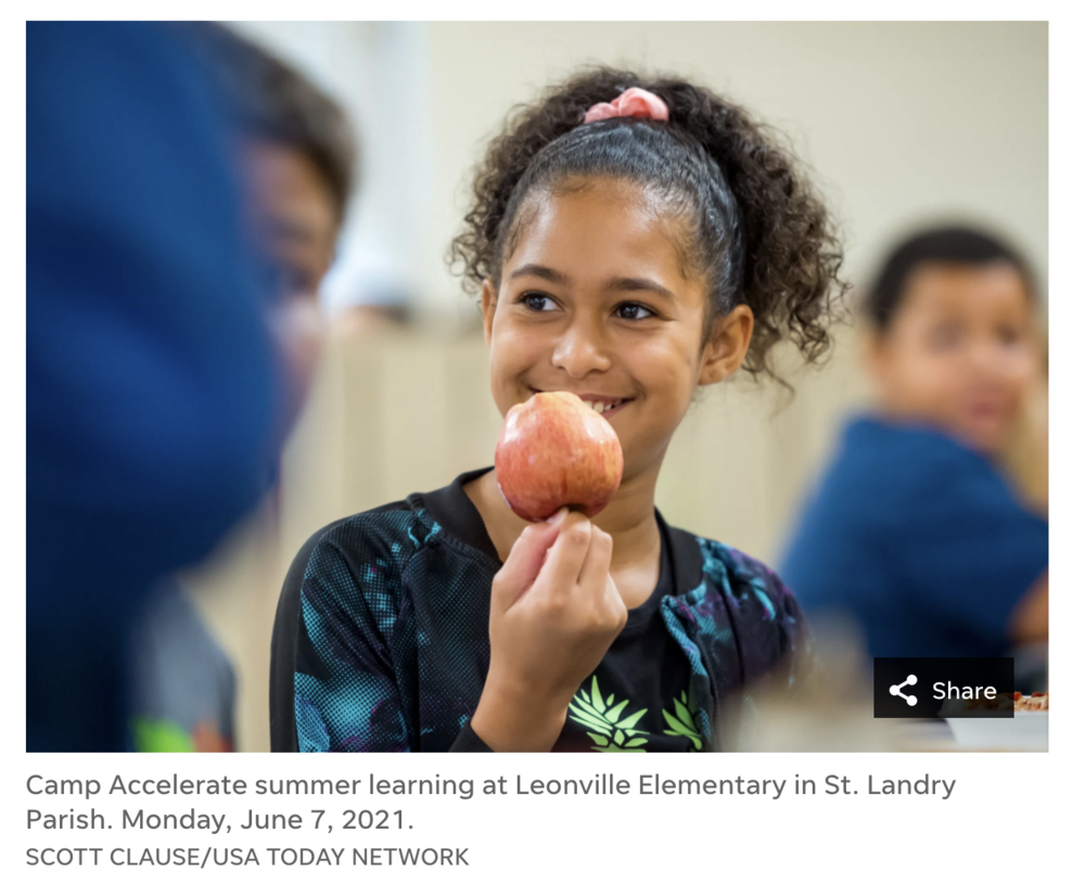 PHOTOS Camp Accelerate Summer Learning Leonville Elementary School