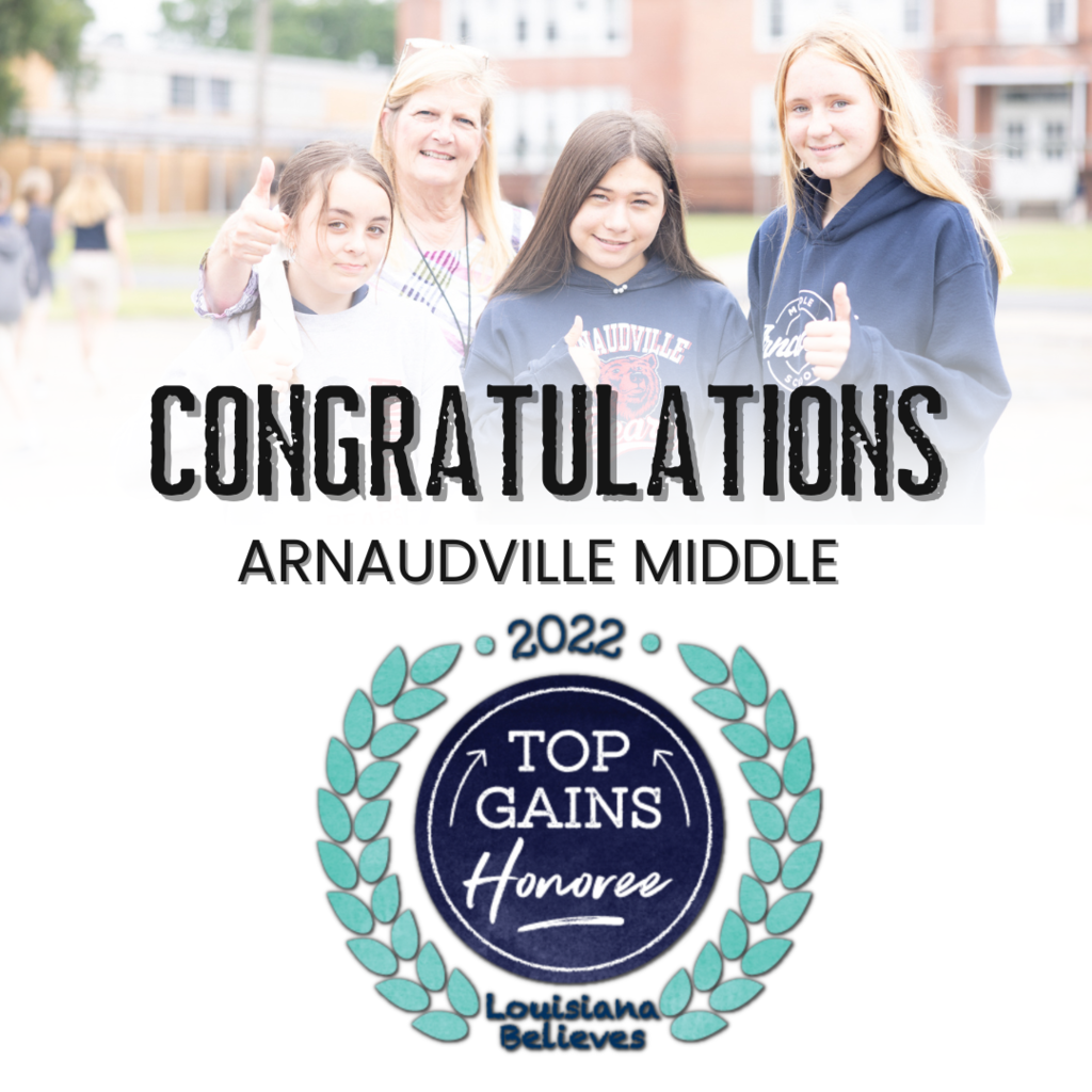 arnaudville middle top gains