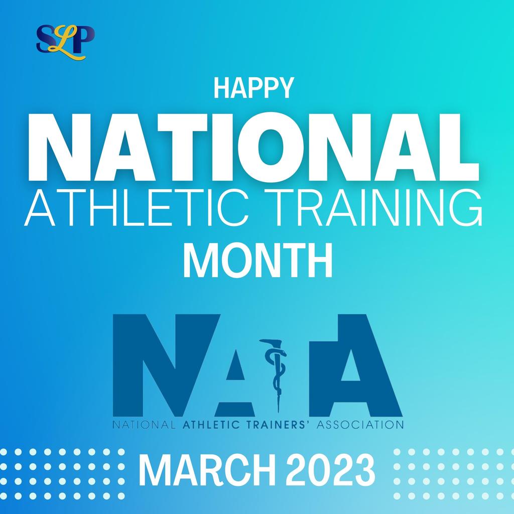 ATHLECTIC TRAINING MONTH